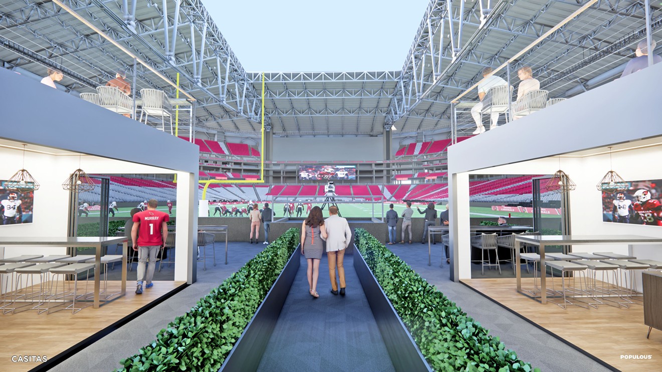 The Arizona Cardinals announce $15 million upgrades to State Farm Stadium, including new field-level suites and club areas, aiming to enhance the fan experience.