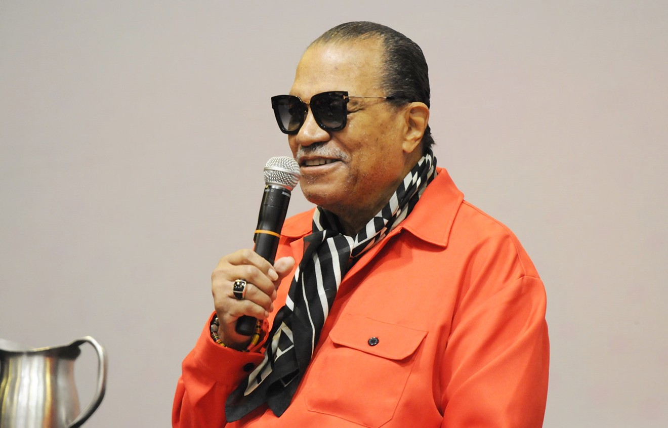 Billy Dee Williams (a.k.a.  “the coolest man in the galaxy”) at his Q&A panel on Saturday, May 25, at Phoenix Fan Fusion 2019.