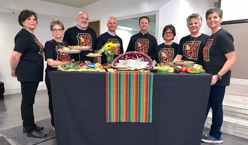 Image: The eight siblings who now run Serrano’s Mexican Restaurants.
