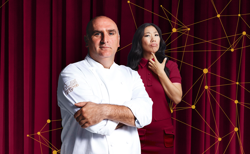 Celebrity chef and humanitarian José Andrés will join ASU Gammage Artist-in-Residence Kristina Wong for a conversation about food security on Wednesday.