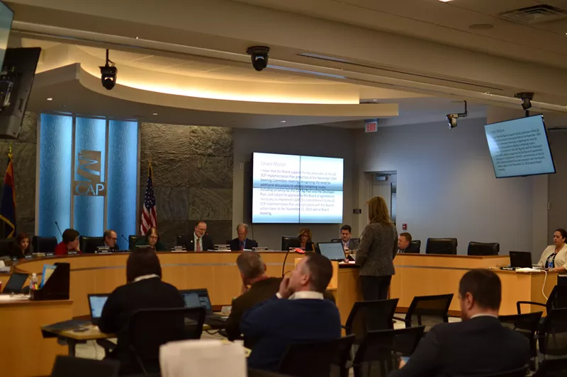 Image: In two key votes Thursday, the Central Arizona Project board helped advance a Drought Contingency Plan in Arizona.