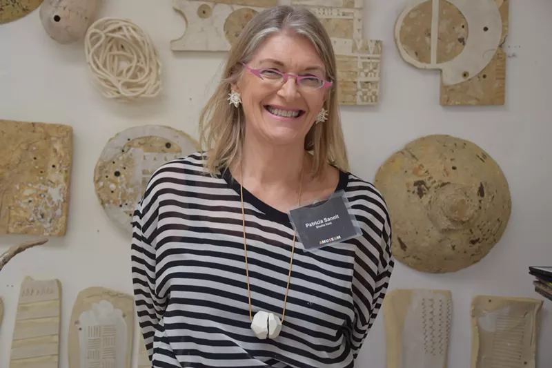 Image: Phoenix artist Patricia Sannit is one of this year's studio hosts.