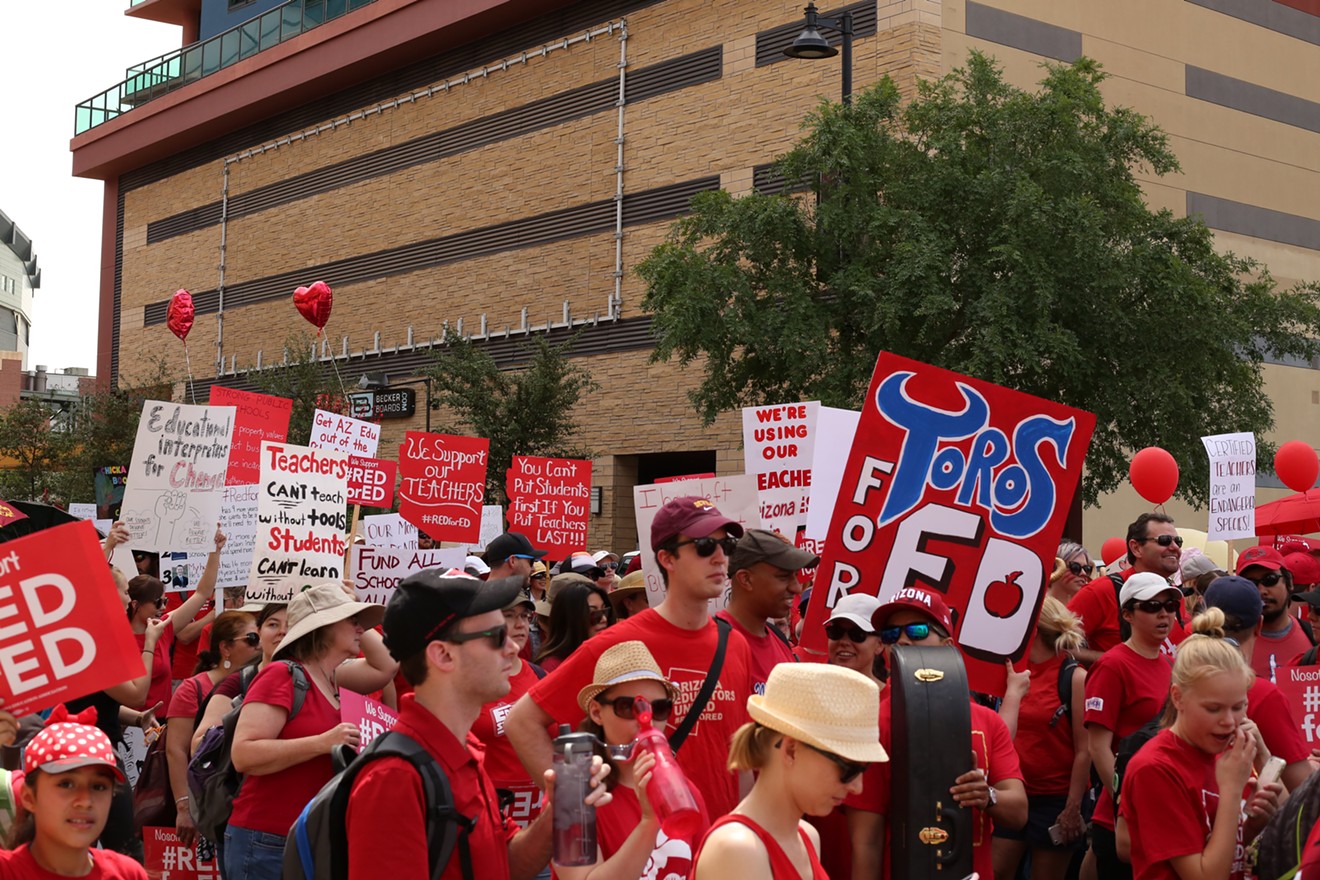 The Chandler Unified School District announced that schools will reopen on Monday shortly after an enormous rally for increased school funding and teacher pay ended at the Capitol.