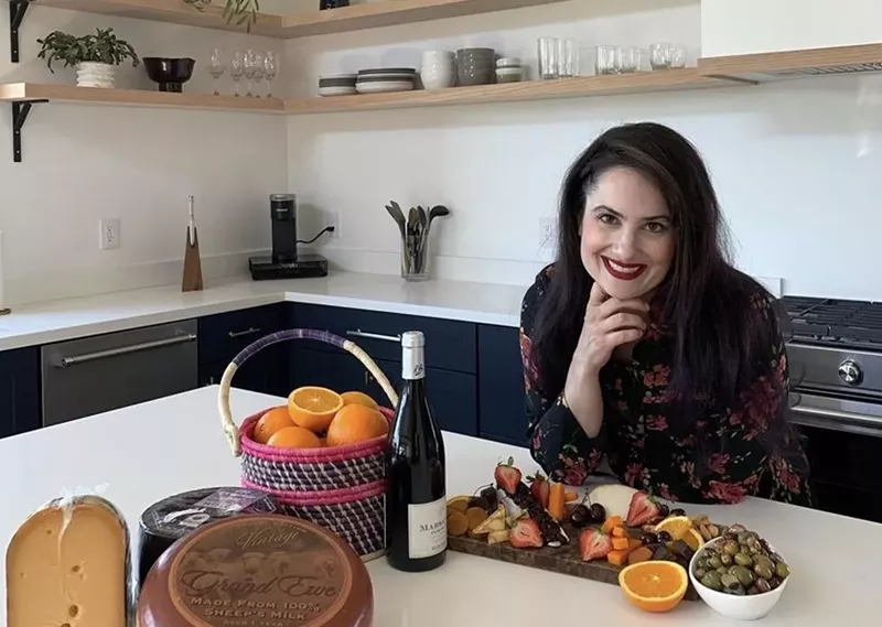 Image: Mahfam Moeeni-Alarcon, co-founder of Mingle + Graze, worked as a wine and craft beer buyer, as well as cheese specialist, before opening her restaurant in downtown Chandler.