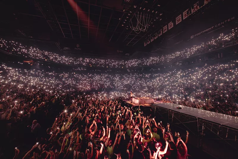 Image: Footprint Center was packed for the Sweat Tour.