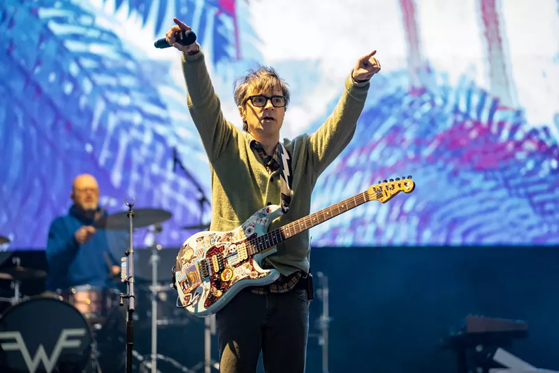 Image: Rivers Cuomo of Weezer.