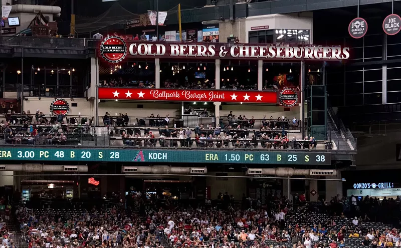 Image: Chase Field Will Serve Cold Beers &amp; Cheeseburgers