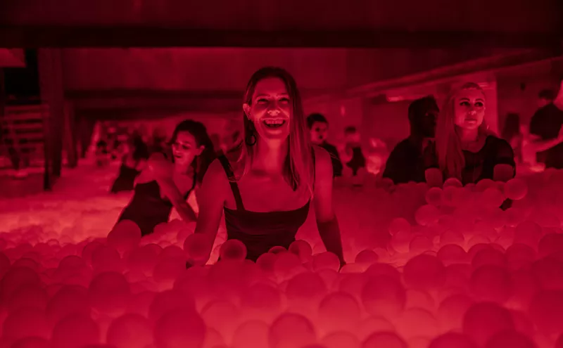 Image: Underground Ball Pit Opens for Halloween