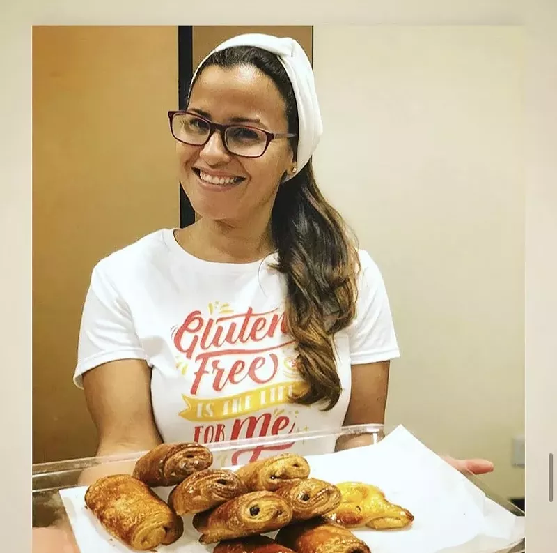 Image: Baker extraordinaire, Nashira Cedeno.