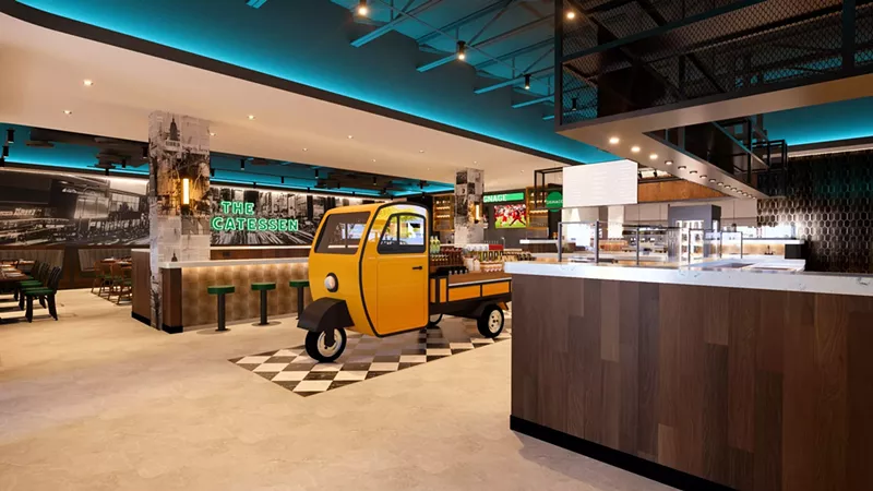 Image: The Maggiore Group's latest concept pays tribute to classic New York delis.