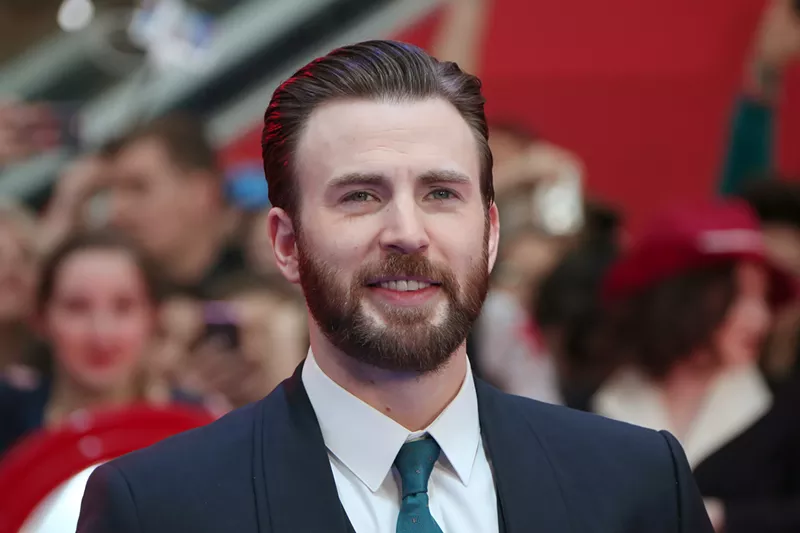 Image: Chris Evans at the European premiere of Captain America: Civil War in 2016.