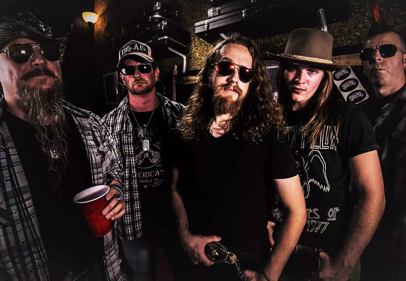 Image: "We get the luxury of dirty desert rock," Christopher Shayne says. "Dry and gritty..."