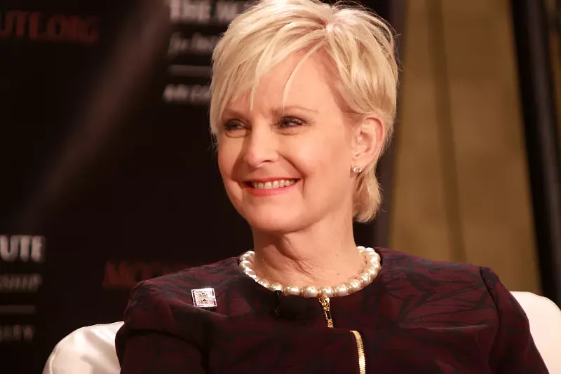 Image: "Something didn’t click with me. I tell people trust your gut. I went over to the police and I told them what I thought and they went over and questioned her and by God she was trafficking that kid." — Cindy McCain