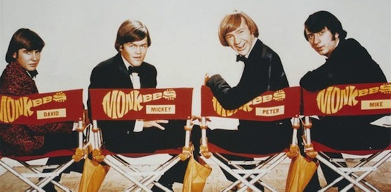 The Monkees, from left, were Davy Jones, Micky Dolenz, Peter Tork, and Michael Nesmith.