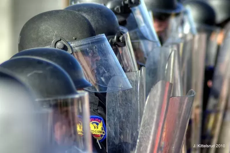 Image: The alleged, bizarre actions by a Phoenix police officer is resulting in a planned $125,000 settlement.