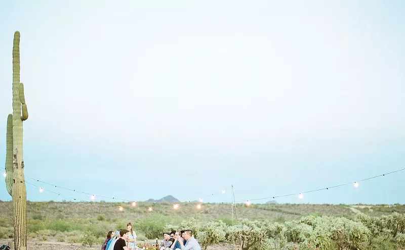 Image: Cloth & Flame Brings Balloon-Side Dining to the Sonoran Desert