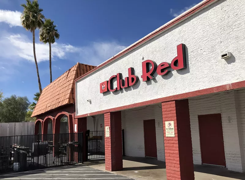 Image: Club Red's current location in Mesa, which opened in 2014.