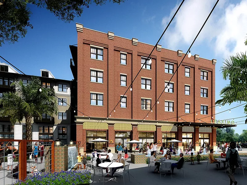 Image: A digital rendering of Epicenter at Agritopia.