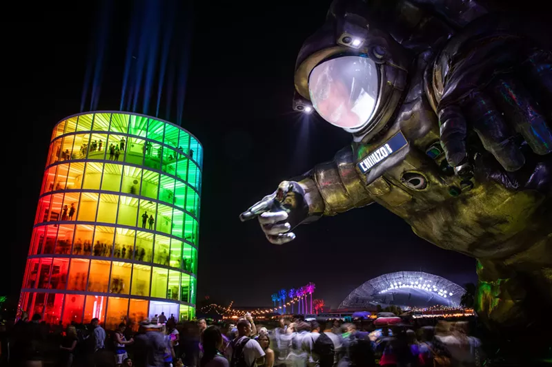 Image: Even the allure of space monsters was not enough to draw this critic to Coachella 2019.