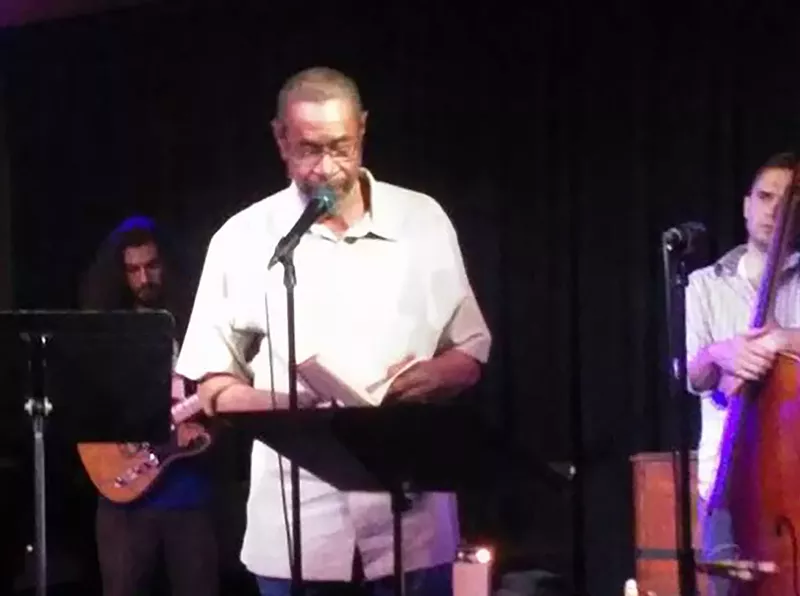 Image: William "Wonderful" Jankins performing during a June 2017 event at The Nash in Roosevelt Row.