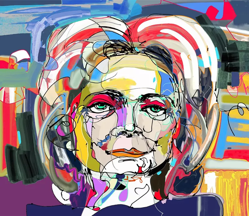 Image: A Hillary volunteer reflects on Presidents Day.