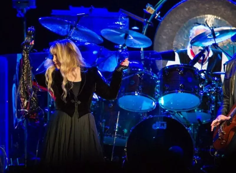 Image: Stevie Nicks performs with Fleetwood Mac at Talking Stick Resort Arena in 2013.