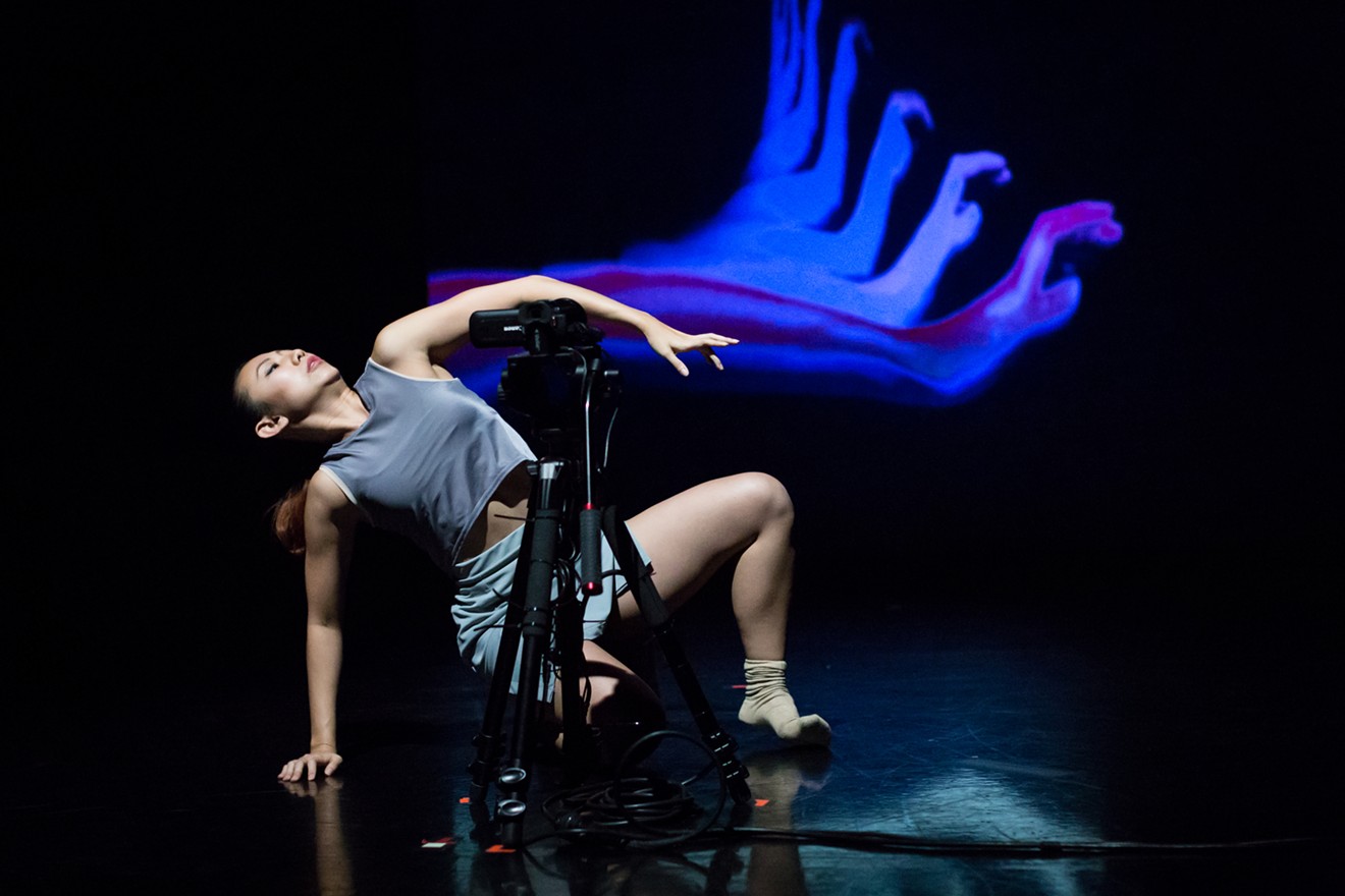 Evelyn Toh performs in Fragment for NobleMotion Dance.