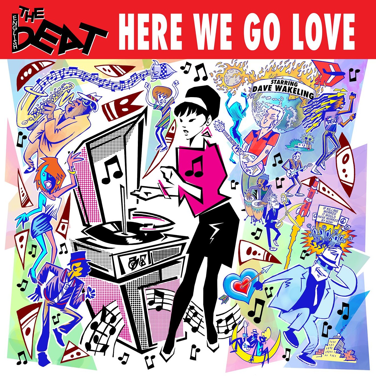 The cover of English Beat's new album.