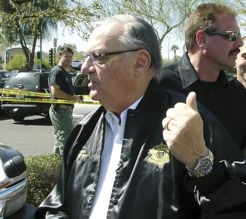 Image: Former Maricopa County Sheriff Joe Arpaio went on trial today.
