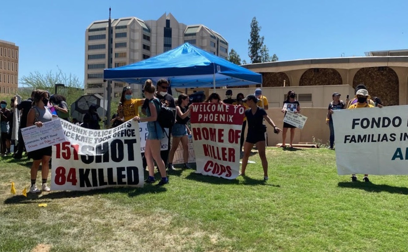 'Defund the Police' Protest in Phoenix Brings Attention to Police Review Board