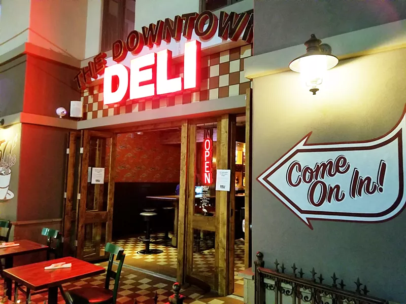 Image: Downtown Phoenix's old Downtown Deli closed in 2015, but the owners of the new Deli Tavern have preserved the space's sign.