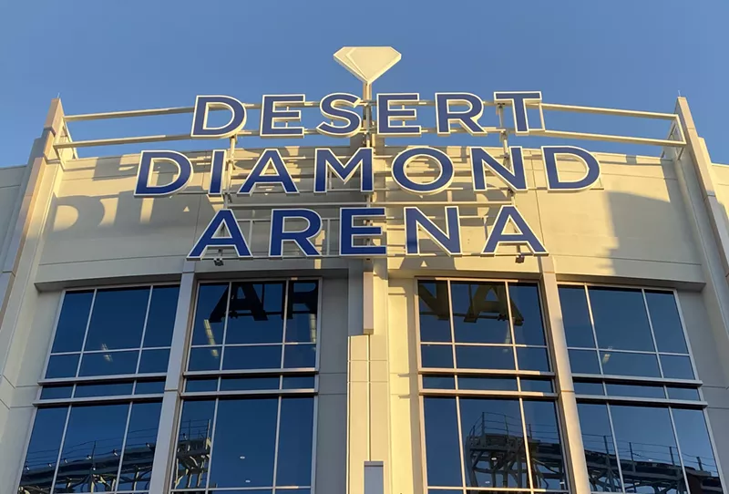 Image: Desert Diamond Arena in Glendale: not just a hockey arena any more.