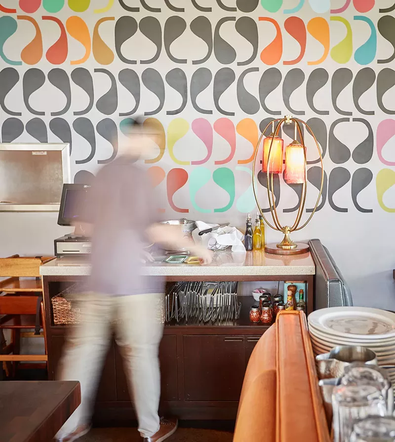 Image: Federal Pizza, part of Upward Projects' Central Avenue empire, which straddles East Colter Street.