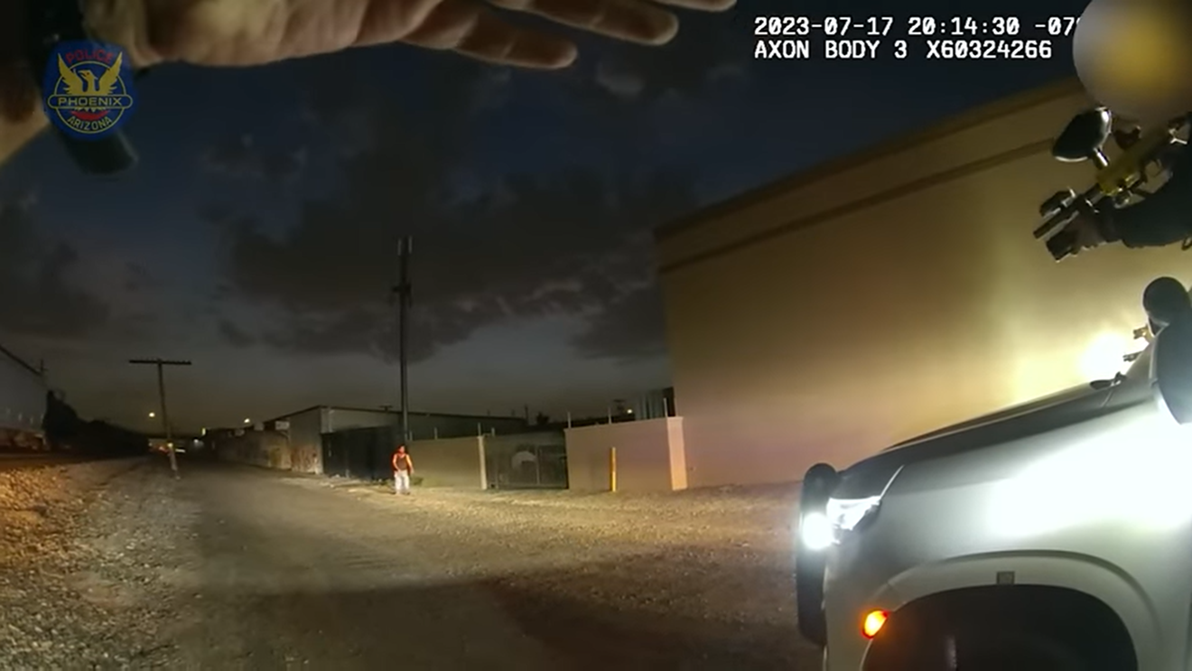 Body camera footage from a Phoenix police sergeant shows the moments preceding the fatal shooting of Armando Reyes.