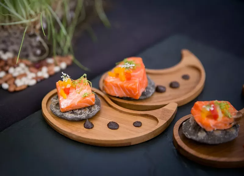 Image: A main course from Kai at the Devour Culinary Classic in 2018.
