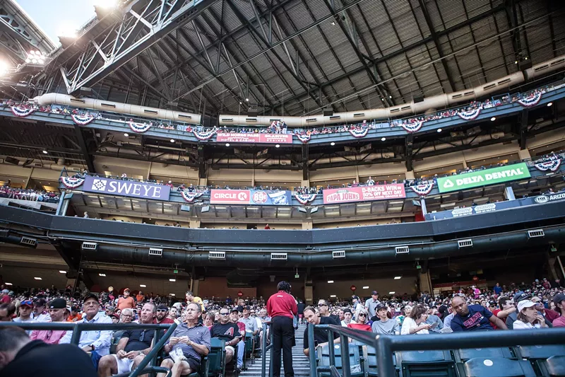 Image: The Diamondbacks say Chase Field is an antiquated stadium.
