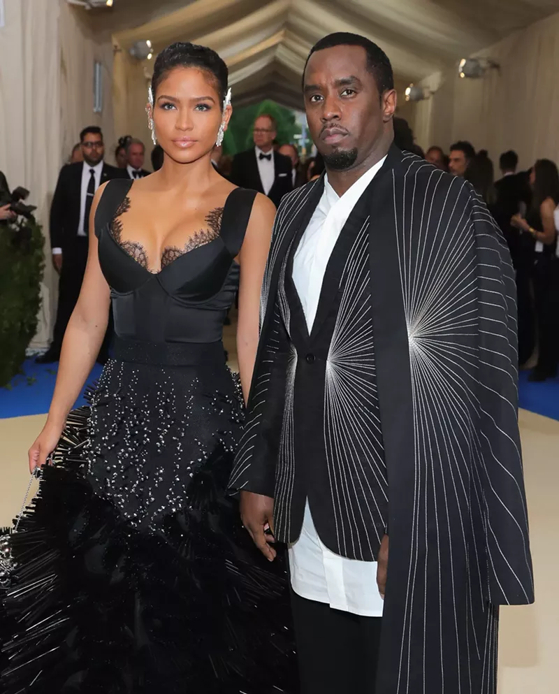 Image: Cassie and Diddy at the 2017 MET Gala.