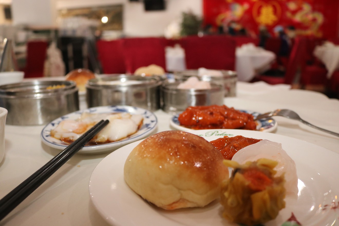 Dim sum dishes are a popular food during Lunar New Year celebrations.