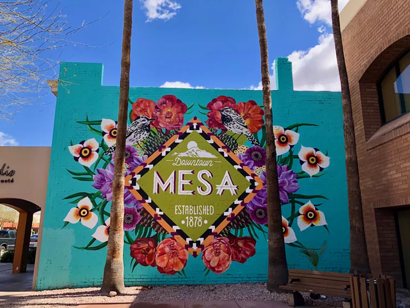Image: All-day dining options in downtown Mesa.