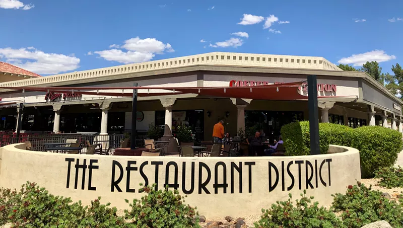 Image: Behold the numerous dining options at Scottsdale Road and Shea Boulevard in north Scottsdale.