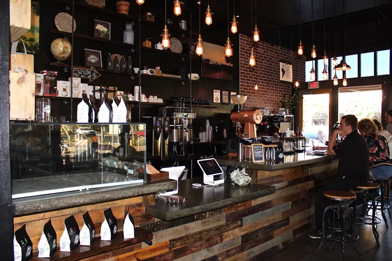 Image: Start your day in downtown Chandler at Peixoto Coffee Roasters.