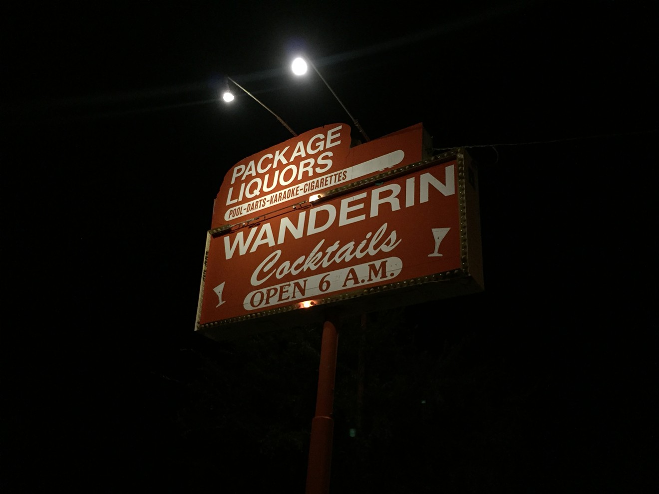 Start early, stay late, at Wanderin.