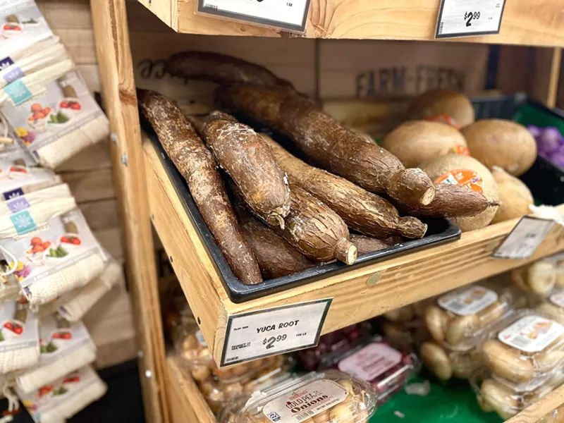 Image: Yuca is a versatile vegetable and global food staple with a sweet potato-esque texture and taste.