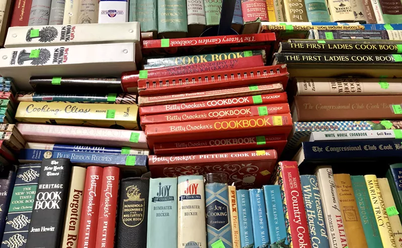 Image: Don't Miss the Cookbook Section at This Weekend's 2020 VNSA Used Book Sale