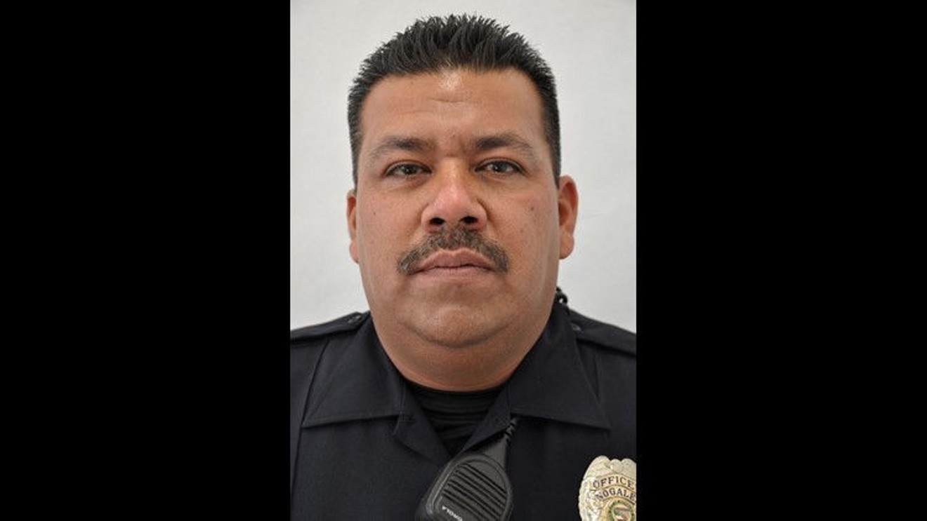 Nogales officer Jesus "Chuy" Cordova was murdered by a carjacker on Friday.