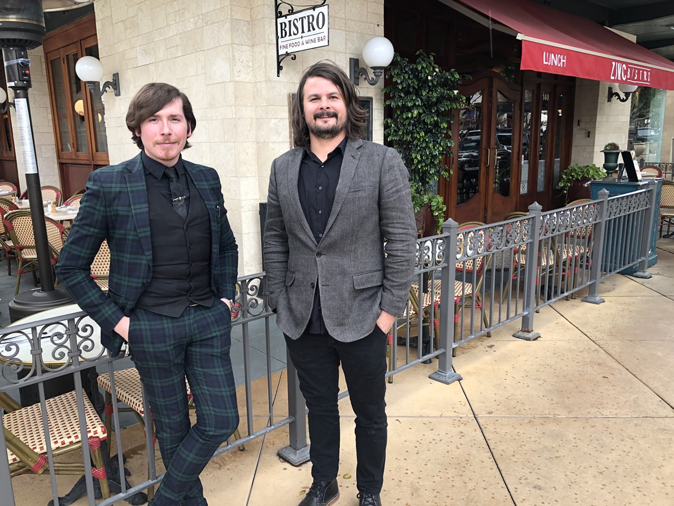 Randall D. Ordovich Clarkson and Justin Slusher, founders of Absinthe Minded.