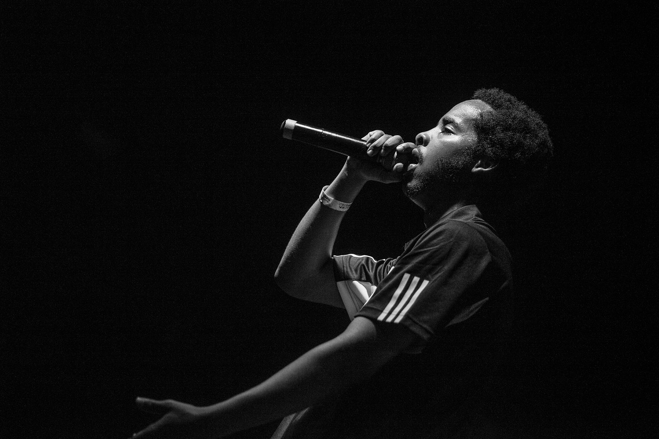 Earl Sweatshirt performs at Club Red on Monday, May 18, 2015 in Mesa.