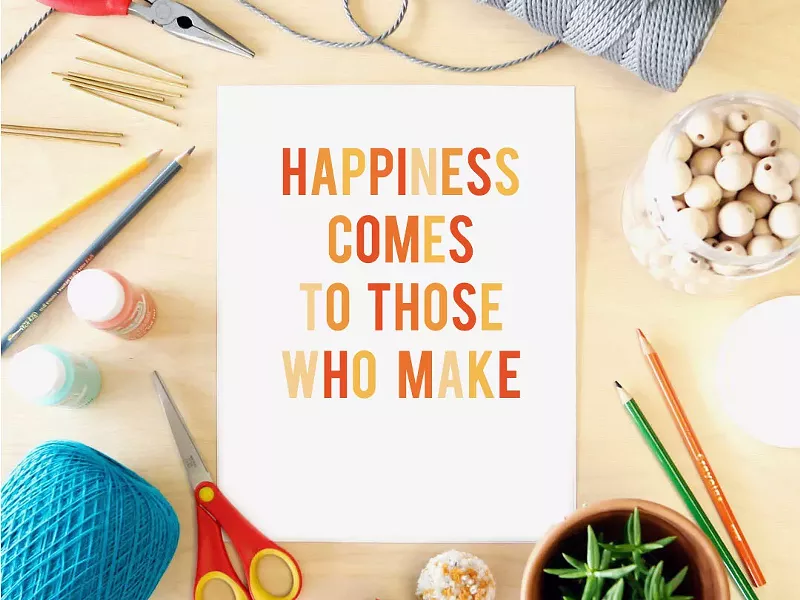Image: It's a great year to get crafty.