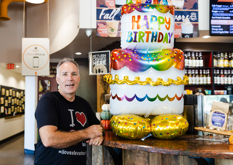 Image: This October, Troy Hailpern, managing partner at Elevate Coffee Co., is celebrating 14 years of the coffee shop's success in North Phoenix.