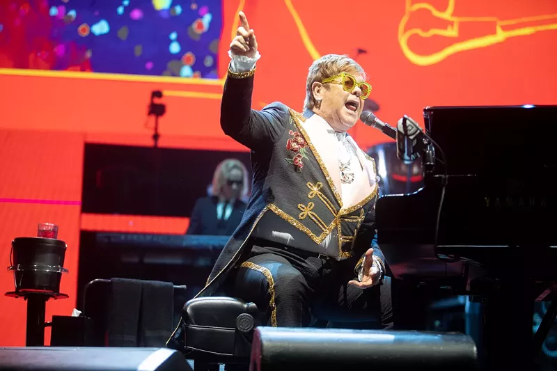 Image: Elton John is bringing his farewell tour back to the Valley.